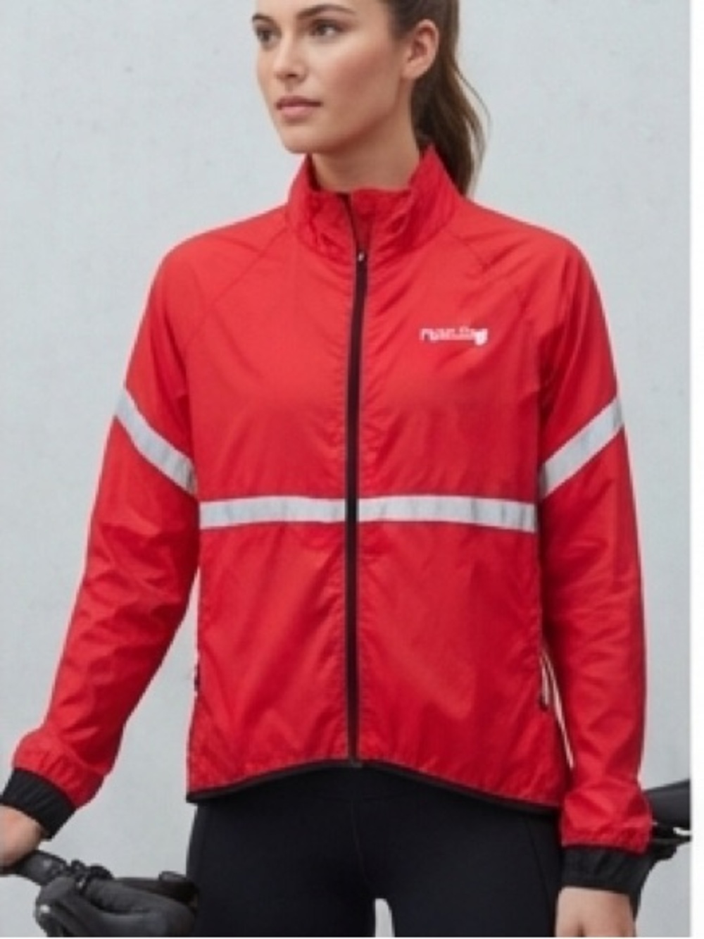 Running Room Branded Red Athletic Top